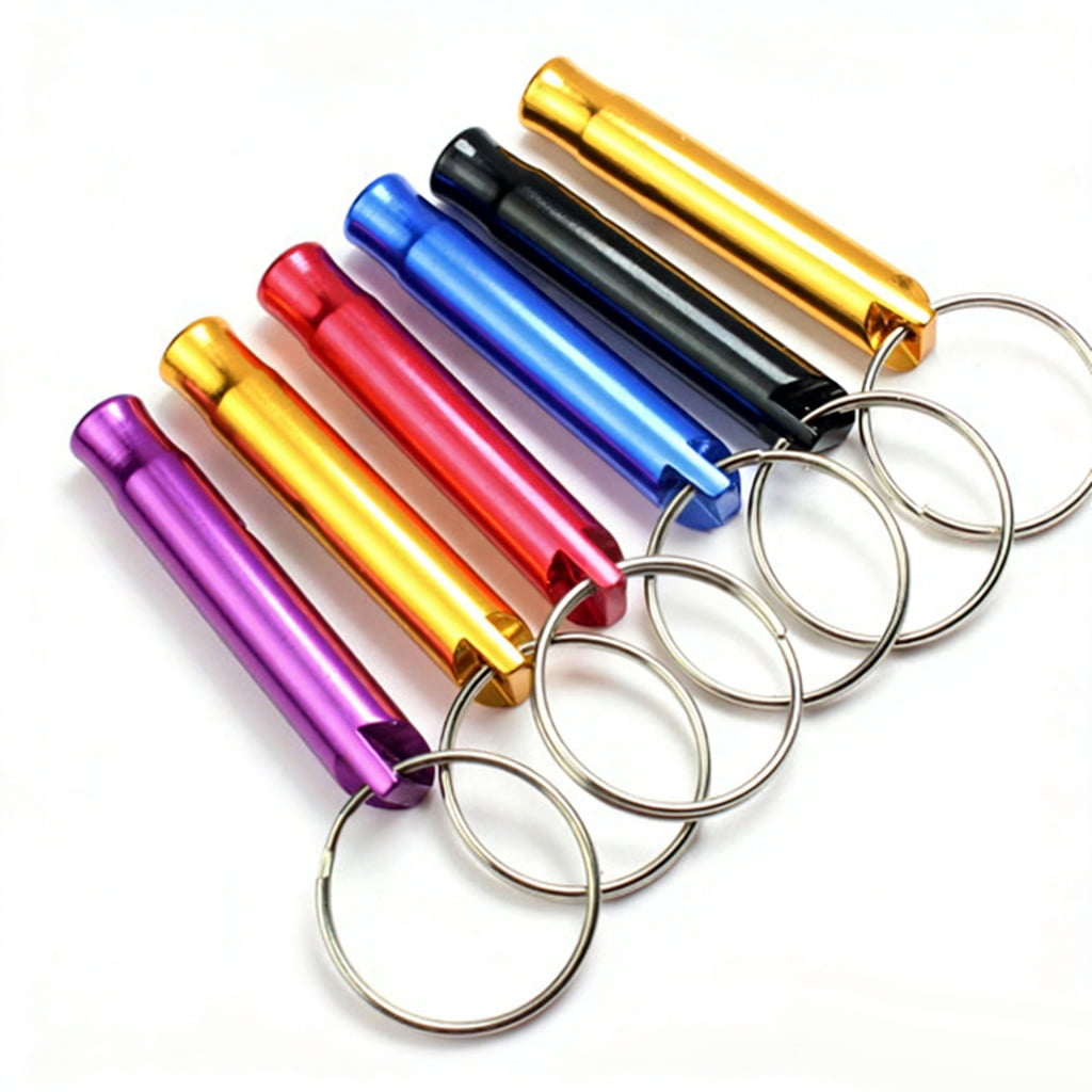 Rustproof Whistles Camping EmergenciesWhistles Survival Equipment Aluminum Alloy Whistles for Survival Lifesaving