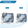 thumbnail image 4 of FORMRS 13-13.3 inch Laptop Sleeve Case Soft Carrying Quilted Computer Bag Cover, Abstract Marble Pattern, 4 of 7