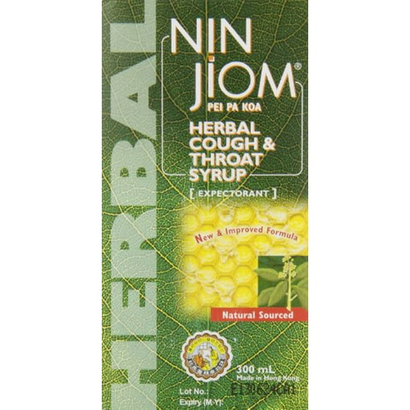 Nin Jiom Sirop pour la Toux aux Herbes, 300ml