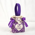 thumbnail image 3 of Bolsa con cordón para novia, bolso de mano para boda, bolso con cordón, bolsa de dulces para banquete, artículos esenciales para bodas, suministros Púrpura, 3 of 10