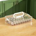 thumbnail image 2 of Stackable Deli Meat Box Crisper Box Dumpling Box Transparent Food Grade Timer Thick Anti-break Low Temperature Resistant Airtight Refrigerator Bacon, 2 of 8