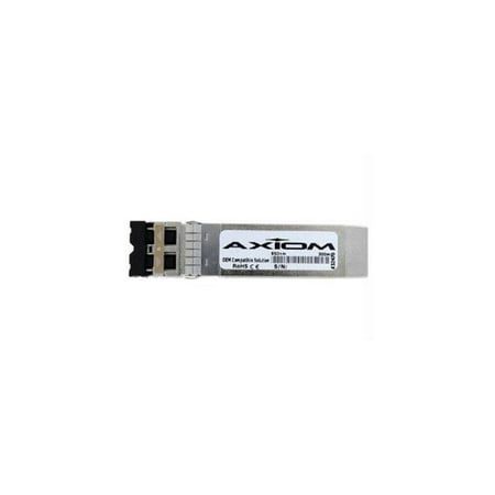 UPC: 0845282081602 | Axiom SFP+ Transceiver Modules are certified 100% compliant in all OEM applications. They are pre-configured with an application specific code to meet the requirement set forth by the router and switc