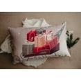 thumbnail image 3 of Gift Sleigh Christmas Throw Pillow Cover | 18x12 | Best Friend Christmas Gift | Rustic Farmhouse Decor | Christmas Throw Pillows | Mom Gift, 3 of 10