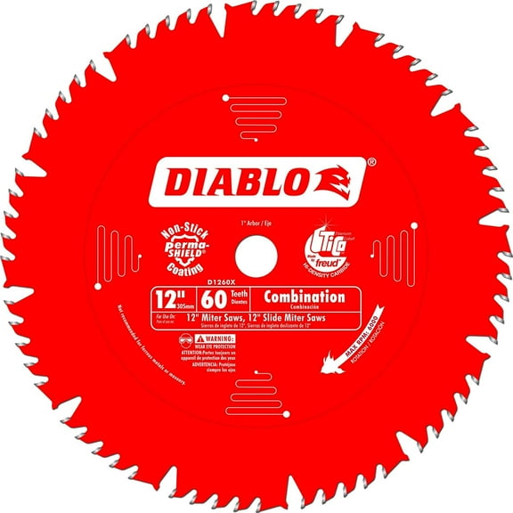 SAW BLADE COMBO 12" 60T