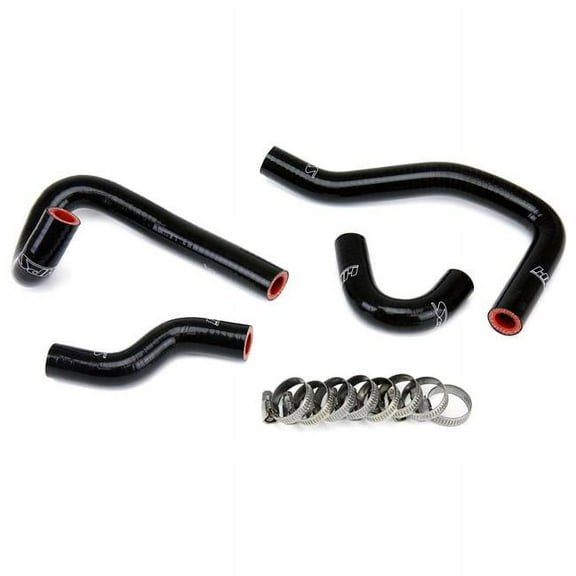 HPS Black Reinforced Silicone Heater Hose Kit for Mazda 93-95 RX7 FD3S