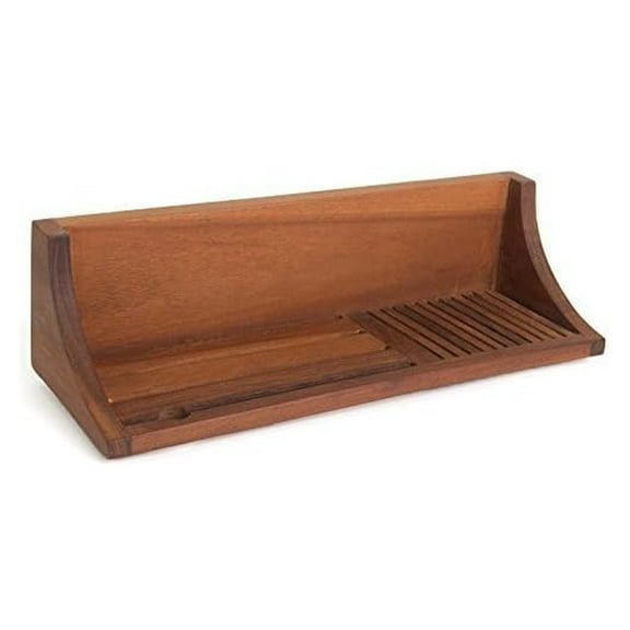 Moa Straight Teak Shower Shelf