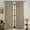 Copper Brown, variant on Chambray Blue Pinch Pleated 100% Blackout Linen Curtains for Bedroom, Room Darkening Memory Trained Light Blocking Window Curtain 84 inches Long for Living Room, Black Out Pleat Drape, 2 Panels