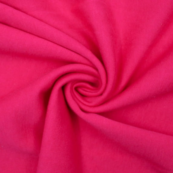 FREE SHIPPING!!! Hot Pink Solid Color Poly Cotton Fleece Fabric, DIY Projects by the Yard
