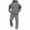 B_Dark Gray, variant on ,Men's Tracksuits Sweatsuits for Men Pullover Hooded Sports Sweat Track Suits 2 Piece Casual Athletic Jogging Warm Up Full Zip Sets Long Sleeve Trousers Two-Piece Elastic Waist Tracksuit