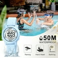 thumbnail image 3 of SKMEI Kids Digital Watch, 50M Waterproof Sport Watch for Kids Girls Boys, Multifunction Luminous Watches Birthday Christmas Gifts for 5-7-10-12-Year-Old, Blue, 3 of 7