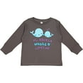 thumbnail image 3 of Inktastic My Abuela Whale-y Loves Me Boys or Girls Long Sleeve Toddler T-Shirt, 3 of 5