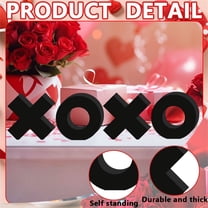 Valentines Day Decorations Heart Shaped Centerpiece, Standing Heart Decor for Desktop, Board Valentine Display Stand, Spring Home Decoration for Indoor Party Anniversary Wedding Decor F