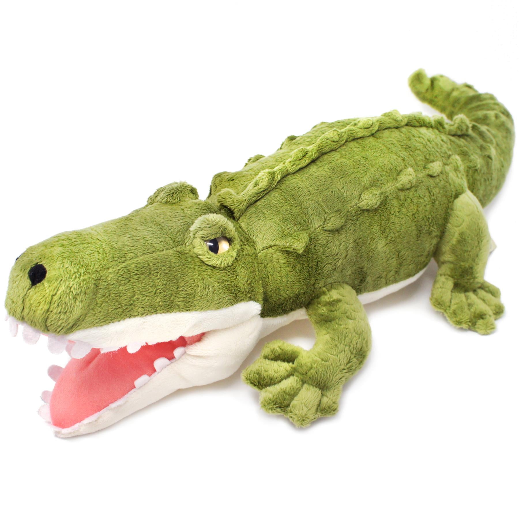 Carioca the Crocodile | 19 Inch Large Alligator Stuffed Animal Plush | By Tiger Tale Toys