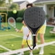 thumbnail image 5 of Raqueta de tenis de playa, portátil, resistente, para entretenimiento, para patio Negro, 5 of 8