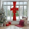 thumbnail image 2 of Extra Large Christmas Door Bow – Red Oversized Holiday Bow for Front Door, Cabinet, Tree, Fireplace, Party Decoration, 2 of 5