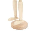 thumbnail image 1 of Drawing Figure Model, 16in Mini Wooden Mannequin Home Decorations Develop Hands On Ability  For Bedside Tables For Bookshelves   For Desks, 1 of 8