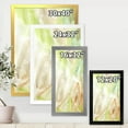 thumbnail image 4 of Designart 'Pastel Abstract With Brown Green and Beige Spots' Modern Framed Art Print, 4 of 4