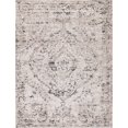 thumbnail image 1 of Unique Loom Portland Medallion Tone-on-Tone Rug 10' x 13' Rectangle Beige/Ivory, 1 of 1