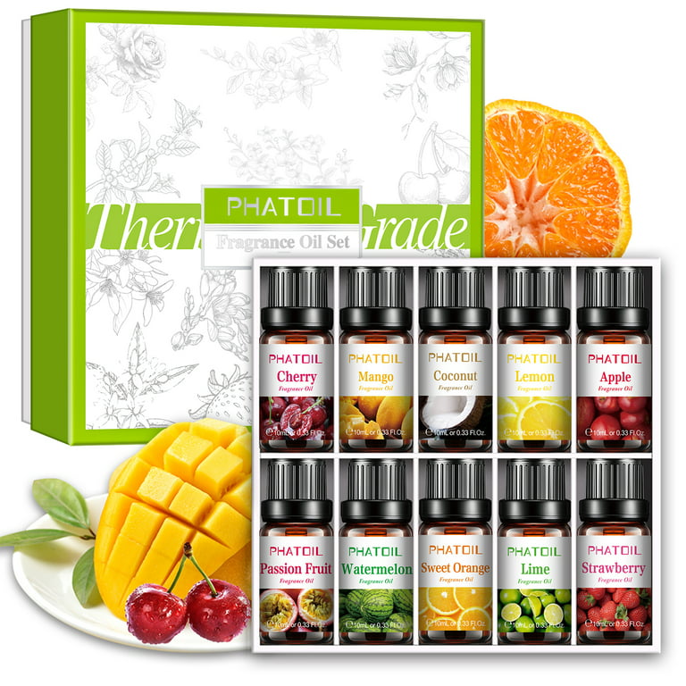 10ML Fragrance Oil Fruit Essential Oils Sweet Orange Strawberry