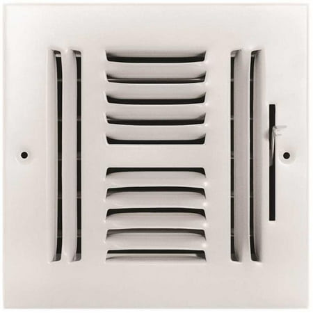 Truaire 104m 10x10 Truaire 4 Way Steel Wall Ceiling Register 10