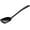 Black, variant on Gourmac 11" Flat-Front Melamine Spoon, BPA-Free Heat Resistant Serving Spoon - Blue