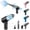 Black, variant on hulanddfd Handheld Cordless Car Vacuum, 2-in-1 Vacuum and Blower Tool, Type-C Charging Long Lasting, Portable Mini Vehicle Vacuum Cleaner for Car Interior and Home Cleaning(Black)