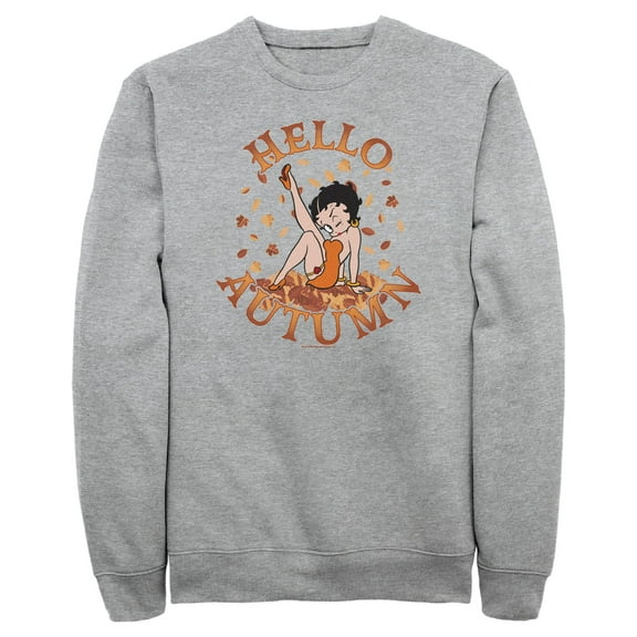 Men's Betty Boop Hello Autumn Sweatshirt