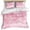 White Pink, variant on Grey Coastal Bedding 3 Piece Duvet Cover Set Twin Size, Summer Ocean Sea Waves Starfish Corals Soft Microfiber Comforter Cover with Zipper Closure & Pillowcases, Wrinkle & FadeResistant Quilt Cover