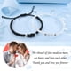 thumbnail image 2 of Pulseras para parejas PZXHRY, pulseras a juego para aniversario, 2 of 6
