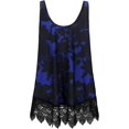 thumbnail image 2 of HSHDLDF Plus Size Swing Lace Flowy Tank Top for Women, 2 of 5