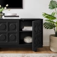 thumbnail image 5 of Knox 71 Inch TV Stand in Black, 5 of 10