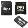 thumbnail image 1 of SANOXY 3 en 1 MicroSD vers Mini - MicroSD vers SD - MicroSD vers MS PRO DUO Ensemble d'Adaptateurs de Cartes Mémoire, 1 of 1