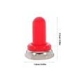 thumbnail image 2 of MERRYHAPY 4Ud Tapas Protectoras Para Interruptores De Botón Impermeables De Silicona Color Rojo Para Protección Duradera, 2 of 6