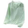 thumbnail image 4 of Women's Lightweight Hooded Zip Up Jacket – Versatile Summer Sun Protection Coat in Sizes S-4XL, Breathable Outdoor Casual Outerwear for Daily Travel, 4 of 6