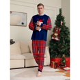 thumbnail image 2 of Conjuntos navideños, pijamas familiares a juego, novedad de 2025, pijamas de manga larga para adultos, niños, parejas, papá, mamá, yo, hija, 2 of 5