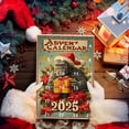 thumbnail image 4 of chaungfeng 2025 Christmas Gorilla Advent Calendar, 24 Days Christmas Countdown Calendar with 24 2D Acrylic Orangutan-Themed Pendants Xmas Tree Hanging Ornaments Holiday Decor, 4 of 9