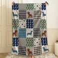 thumbnail image 5 of Dachshund Throw Blanket Fannel Fleece Super Soft Funny Blanket Travel Throw Blanket for Bed Couch Sofa 40 x 30 Inch for Baby, 5 of 6