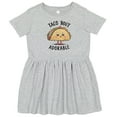 thumbnail image 3 of Inktastic Taco Bout Adorable Girls Toddler Dress, 3 of 5