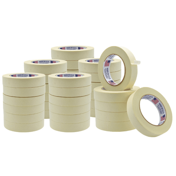 WOD Tape General Purpose Masking Tape 0.94 in x 60 yd. Beige, 36 Pack
