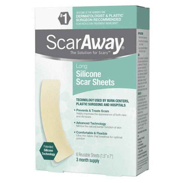 scaraway silimed cicatriz fitas