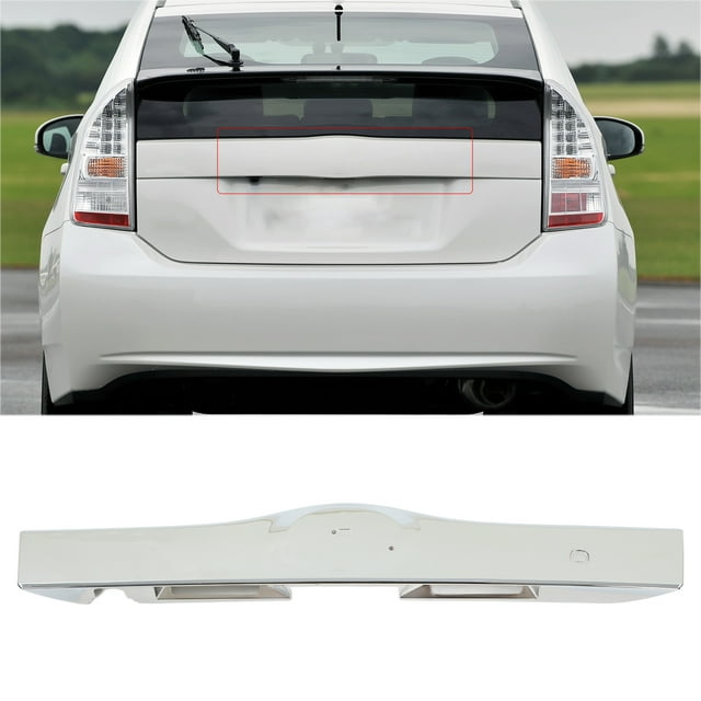 Rear Tailgate Handle Garnish,Rear Liftgate Handle Trim 7680147050C0 Rear Tailgate Trunk Door Handle Garnish Replacemenet for Prius 2004 to 2009