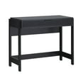 thumbnail image 5 of Walker Edison Transitional Reeded Writing Desk with Drawer, Black, 5 of 19
