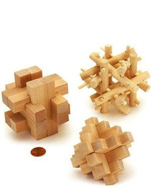brain benders wooden puzzles