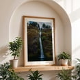 thumbnail image 4 of Horsetail Falls - Oregon Photography Waterfall Nature Scenic Forest Landscape Wilderness Autumn Oak Framed Wall Art Print 24 x 36 inches, 4 of 59
