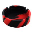 thumbnail image 2 of Clearance! Fdelink Mini Ashtray Silicone Rubber High Temperature Heat Resistant Round Design Ashtray Red, 2 of 3