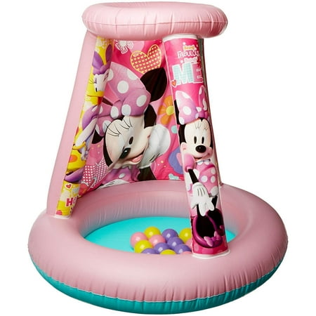 minnie mouse ball pit with slide