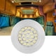 thumbnail image 5 of 6PCS DC12V 3W Lámpara de gabinete de foco brillante de disco de luz LED ultrafina con divisor blanco, 5 of 8