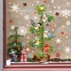 thumbnail image 4 of Calcomanías de pared de árbol de Navidad creativas, copos de nieve, pájaros, ventana de vidrio, tienda, gabinete, decoración de festivales, Póster Artístico, decoración Mural, 4 of 4