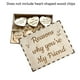 thumbnail image 1 of Caja de Recuerdos de Madera con 10 Fichas En Forma de Corazón | Set de Regalo de Amistad | Un Regalo de Agradecimiento de Cumpleaños | Decoración Artesanal | Decoración de Mesa para Bodas, Aniversari, 1 of 5