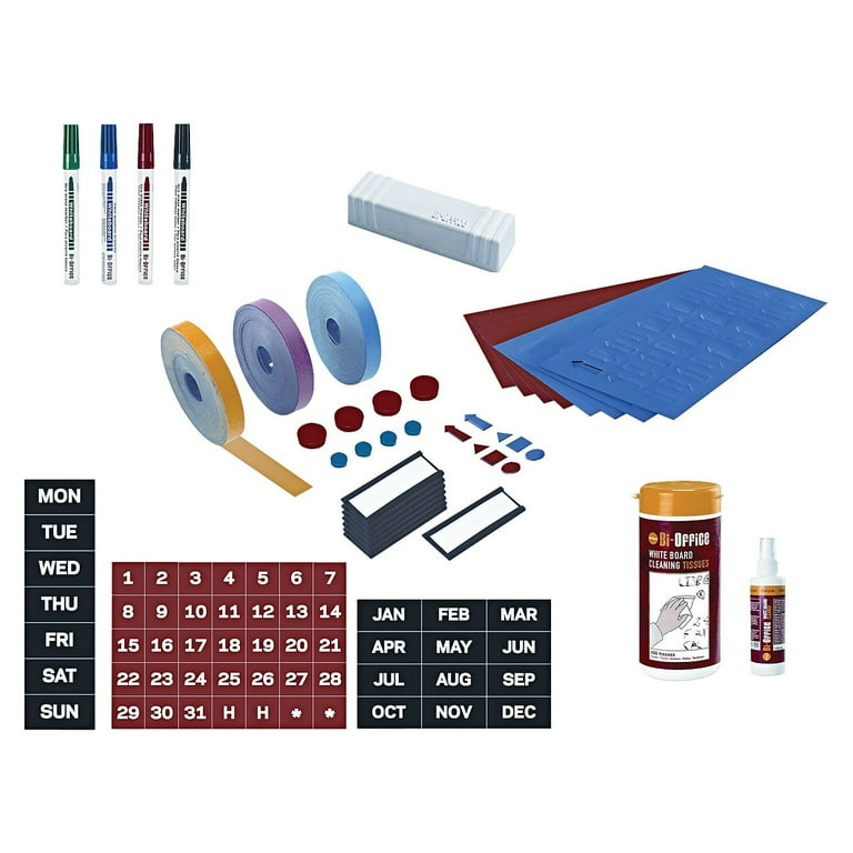 MasterVision Professional Magnetic Board Accessory Kit - 1 Each MasterVision Professional Magnetic Board Accessory Kit - 1 Each